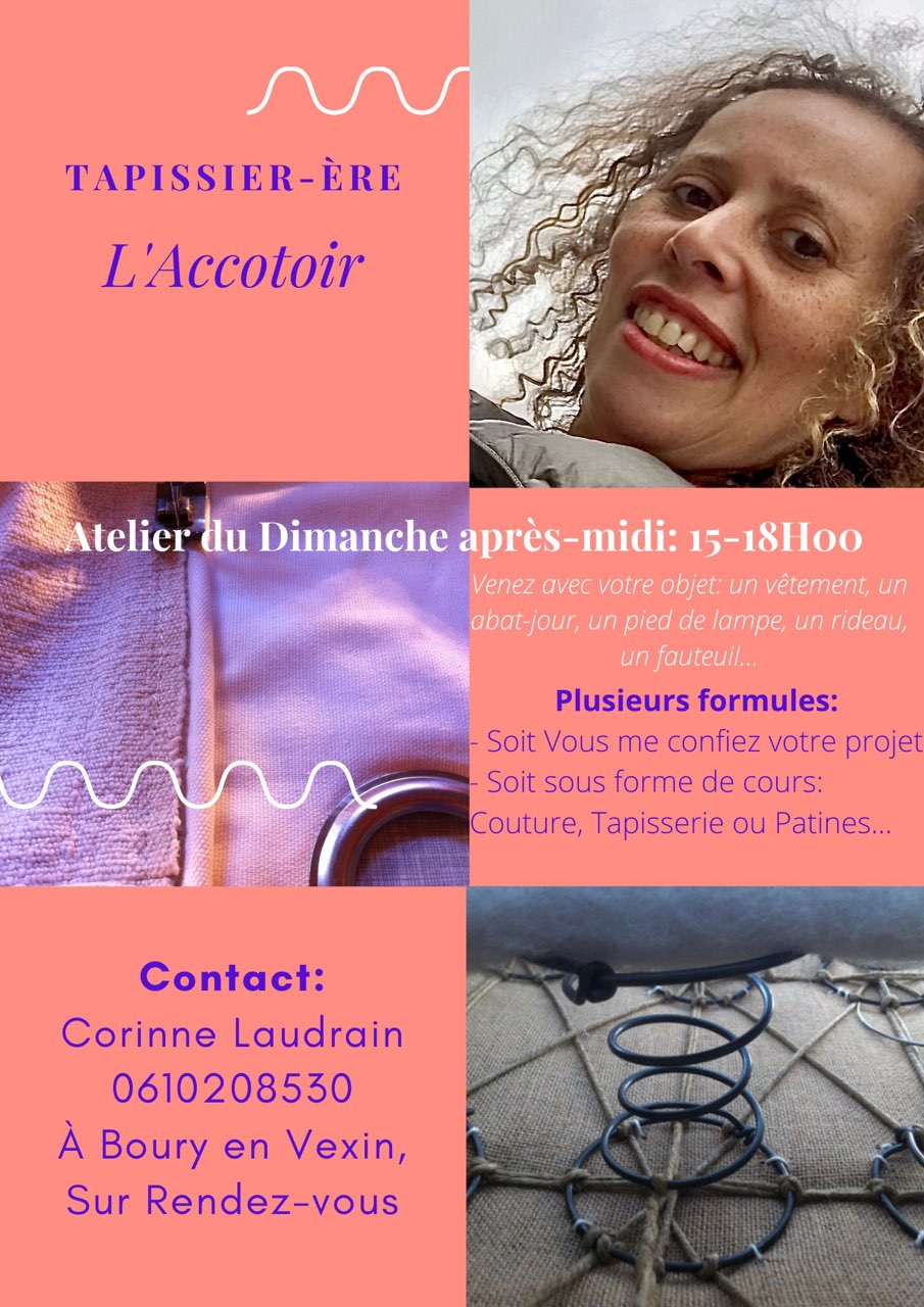 Atelier confection Corinne Laudrain